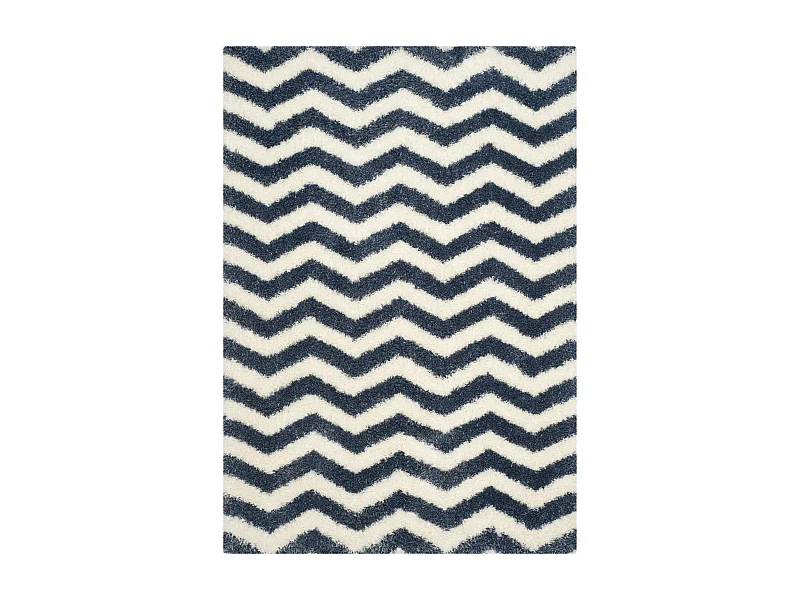 Tapis Neutre/Bleu 160 X 229 cm - Frances