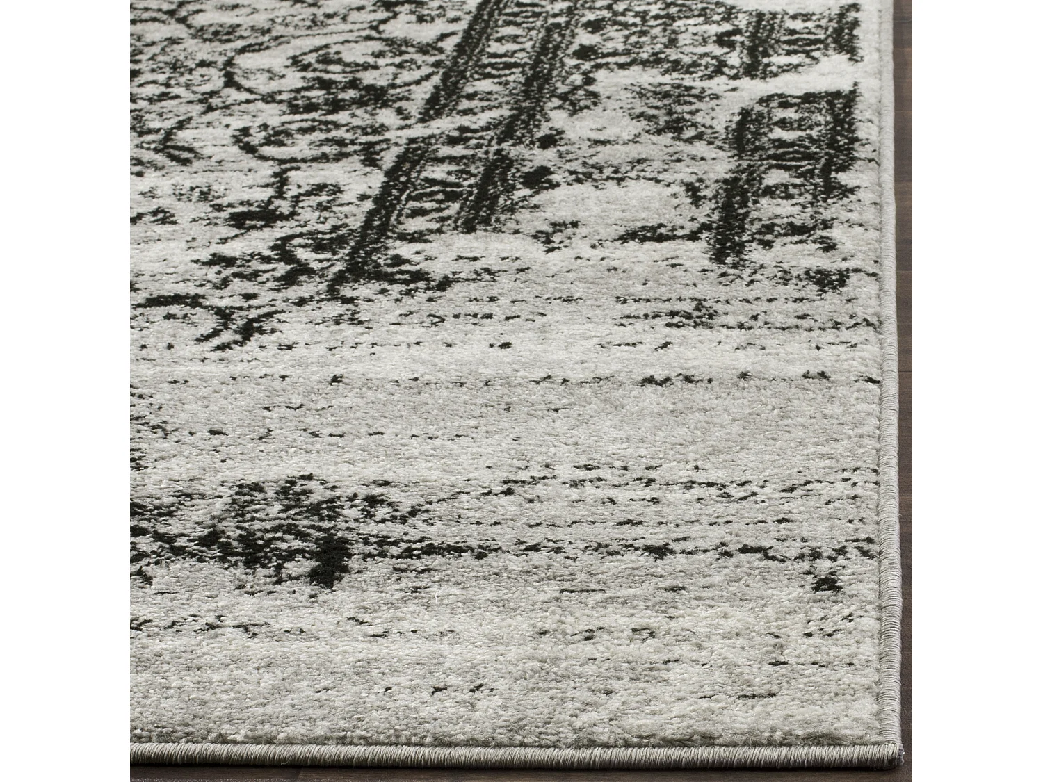 Tapis Gris/Noir 155 X 229 cm - Justyna