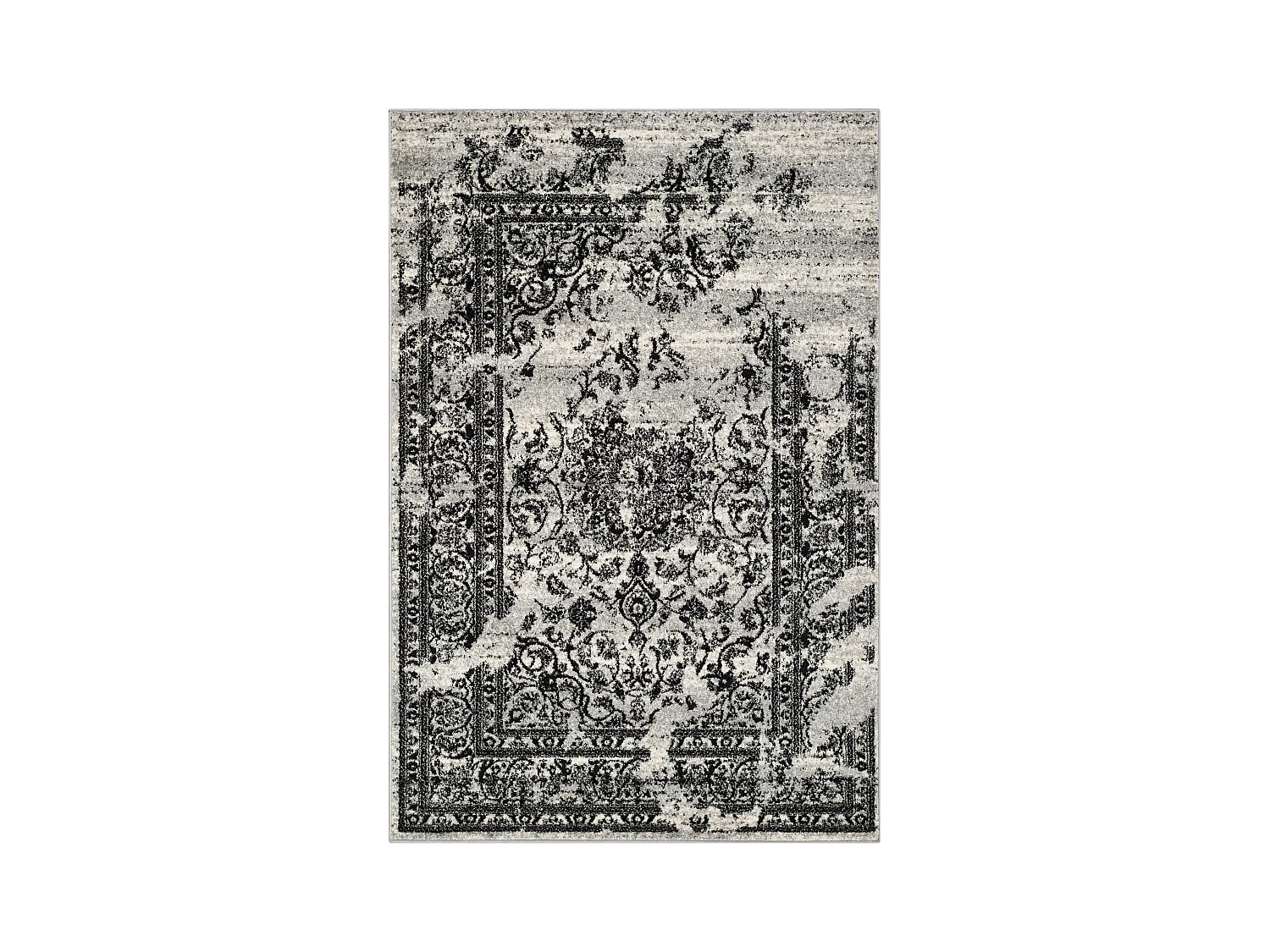 Tapis Gris/Noir 155 X 229 cm - Justyna