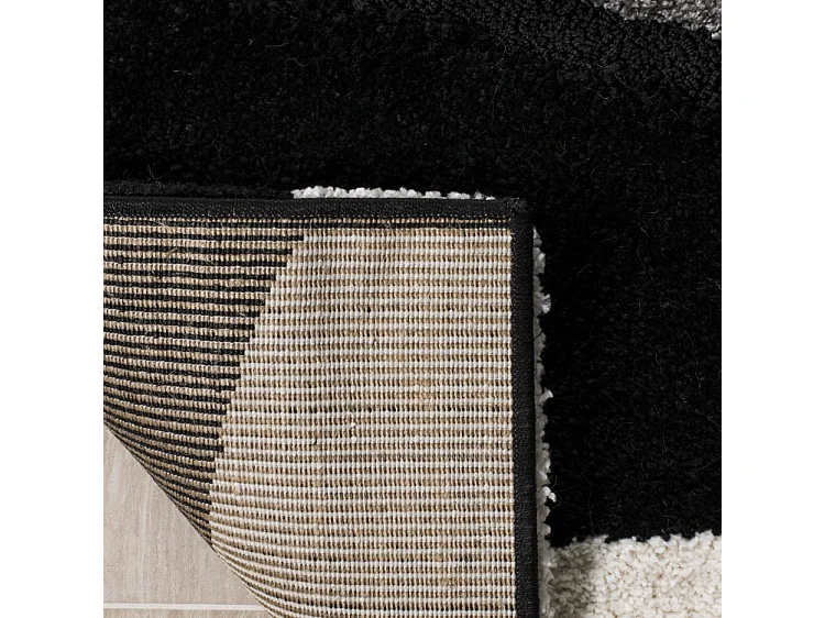 Tapis Gris/Noir 99 X 160 cm - Bonita