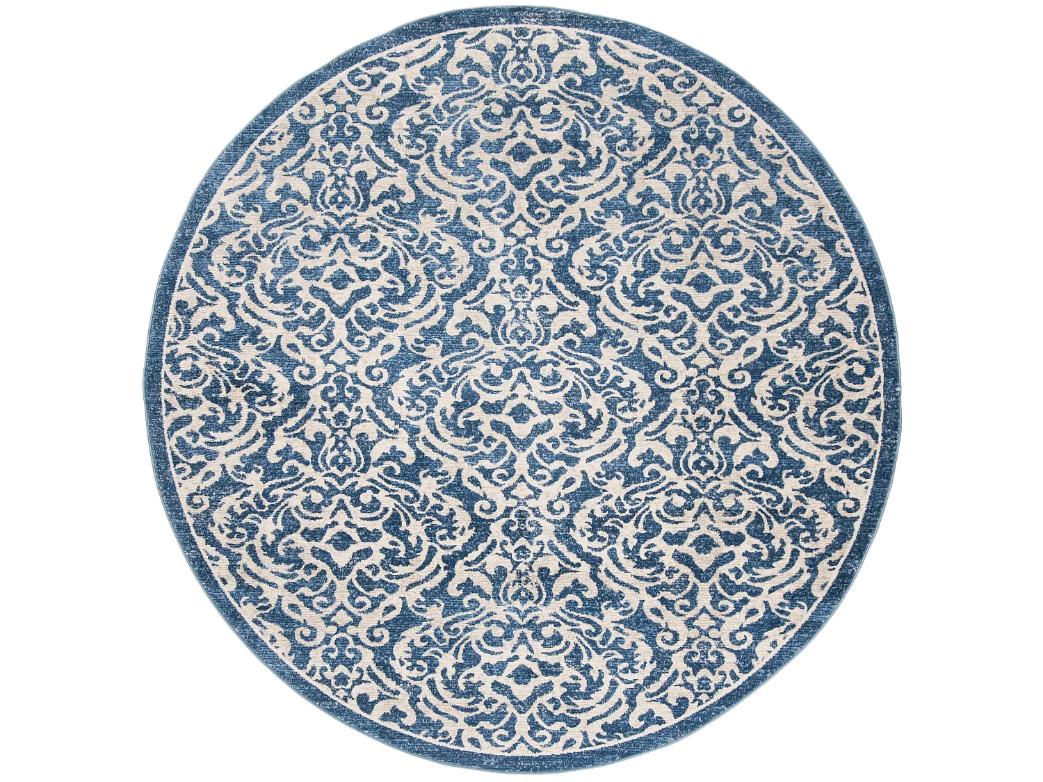 Tapis Bleu/Neutre 201 X 201 cm - Ophelia