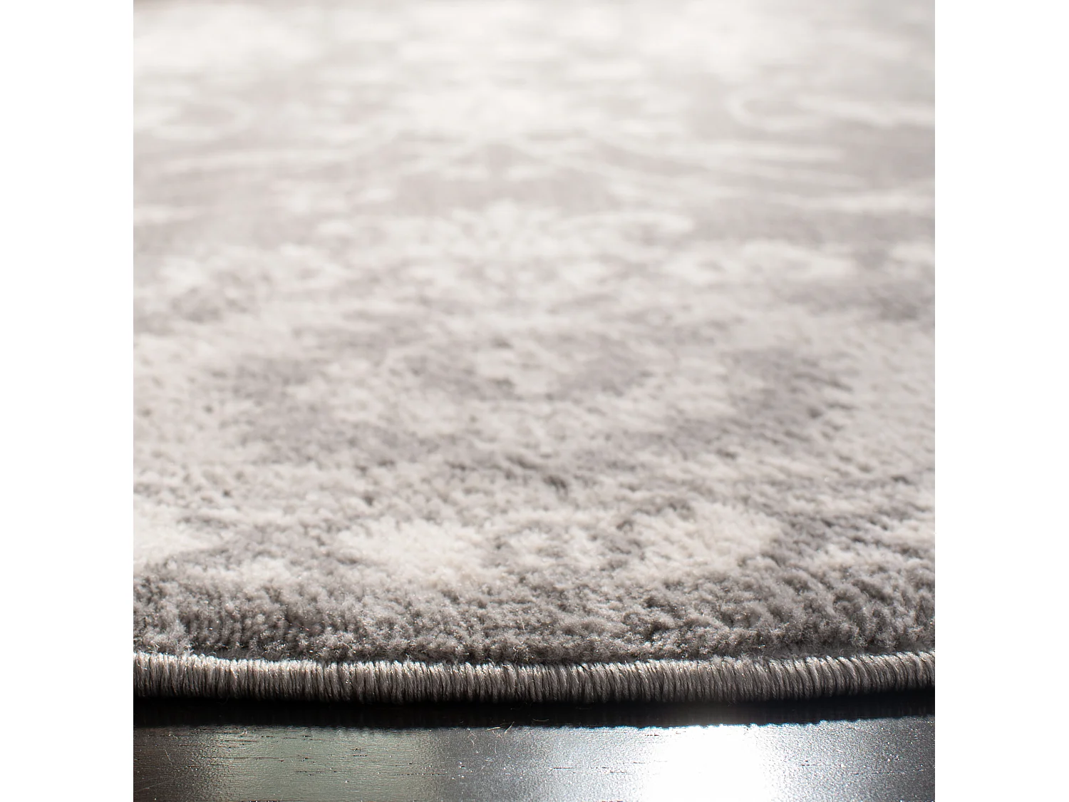 Tapis Neutre/Gris 201 X 201 cm - Ciara