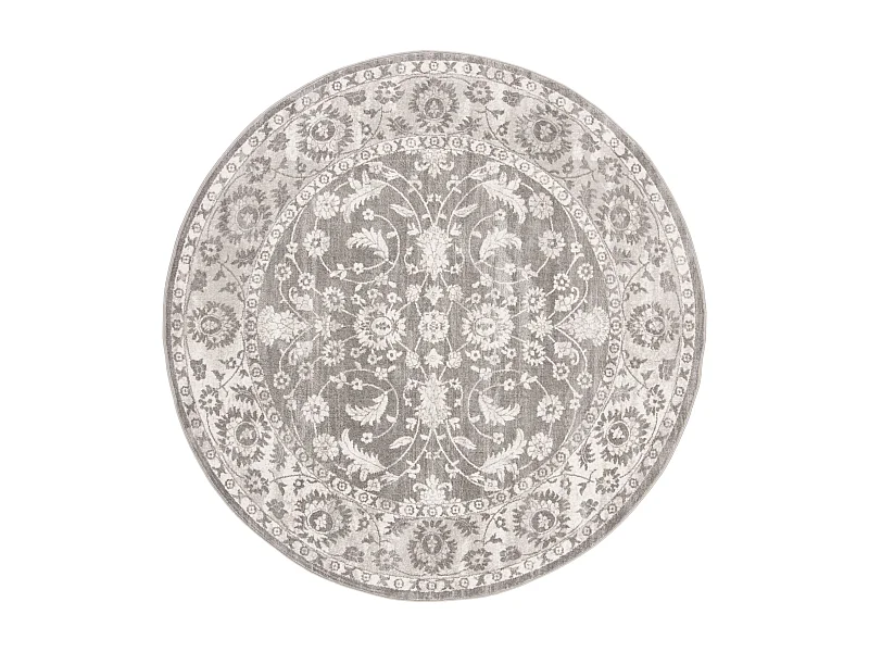 Tapis Neutre/Gris 201 X 201 cm - Ciara