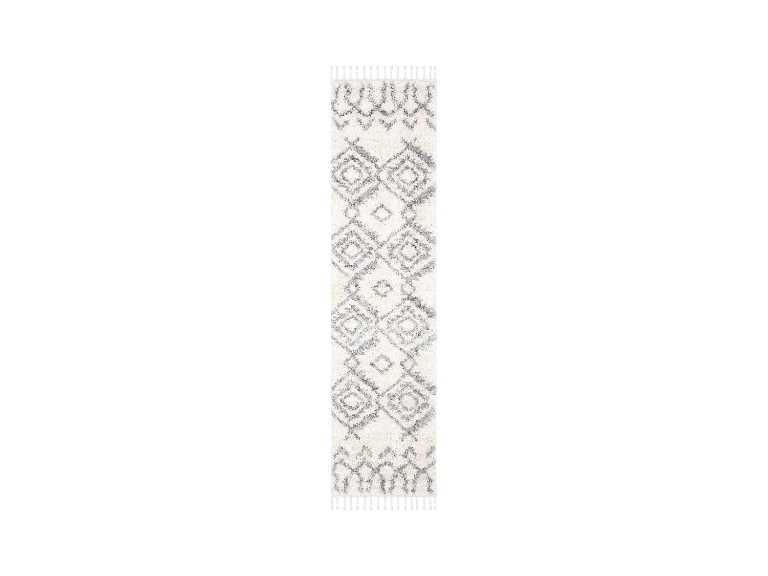 Tapis Neutre/Gris 61 X 244 cm - Berkane
