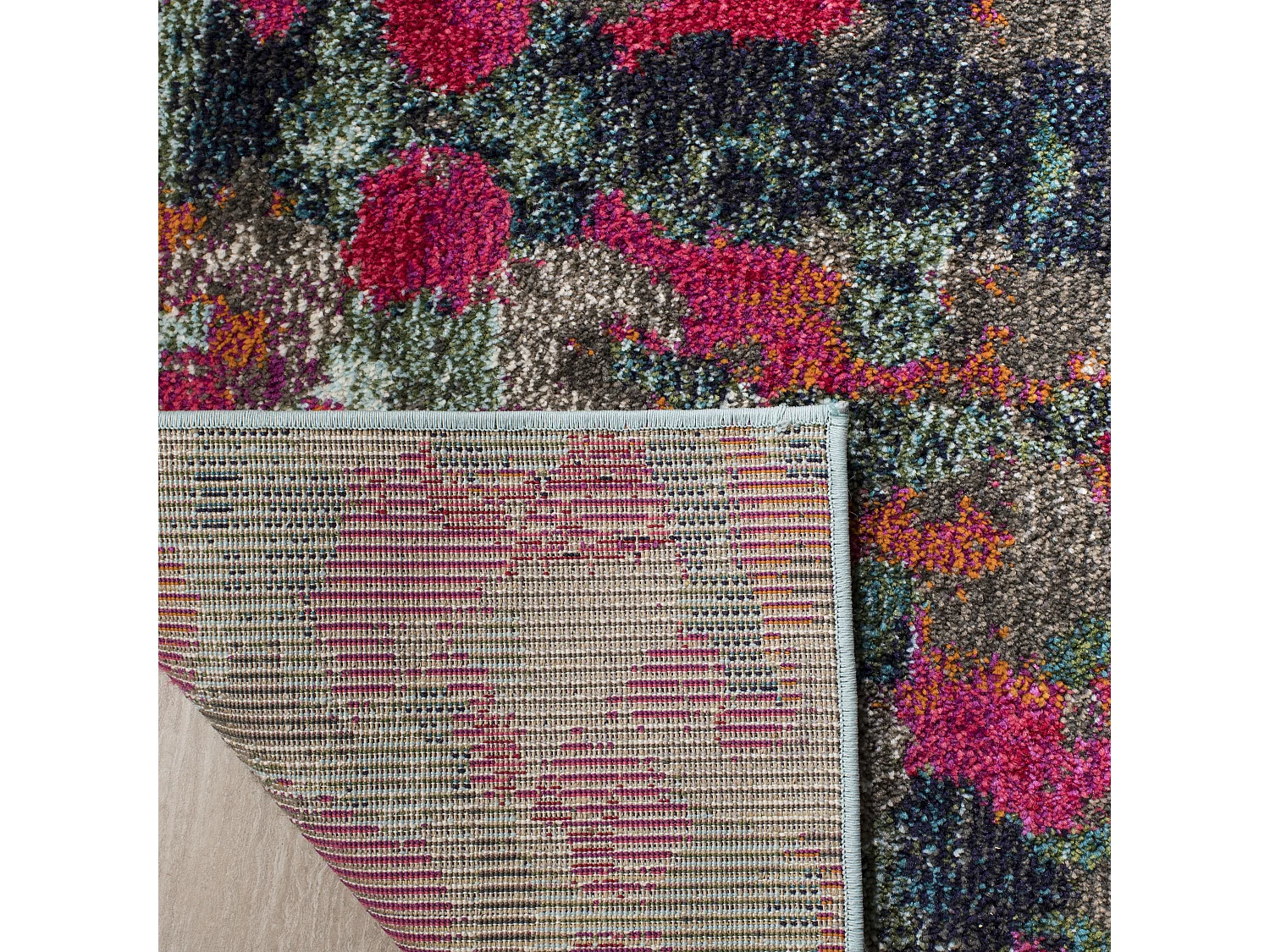 Tapis Vert/Bleu 122 X 170 cm - Paislee