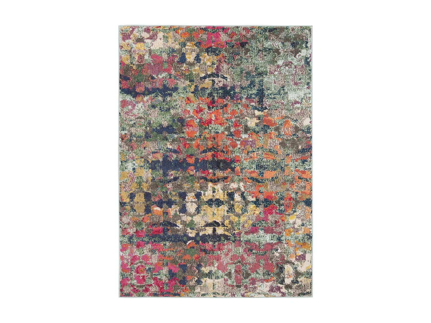 Tapis Vert/Bleu 122 X 170 cm - Paislee