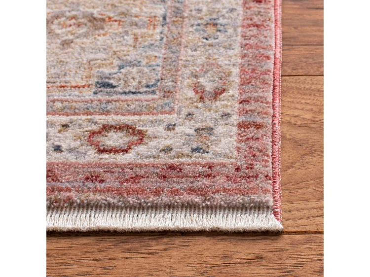 Tapis Rose/Gris 122 X 183 cm - Claire