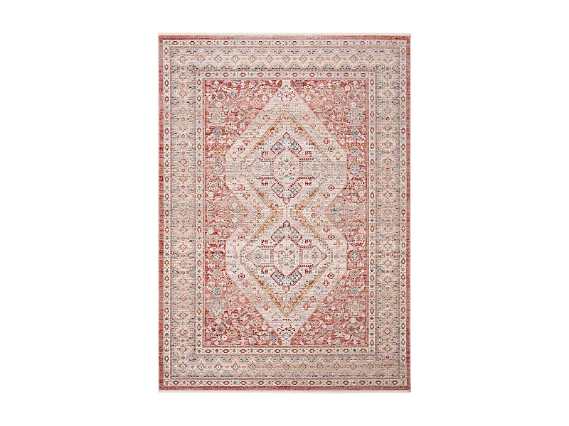 Tapis Rose/Gris 122 X 183 cm - Claire