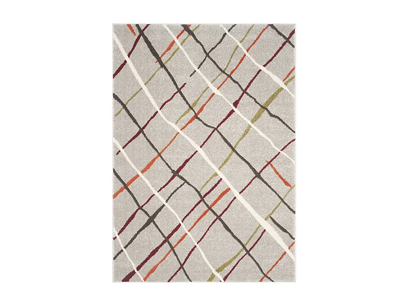 Tapis Gris/Multicolore 122 X 170 cm - Collins