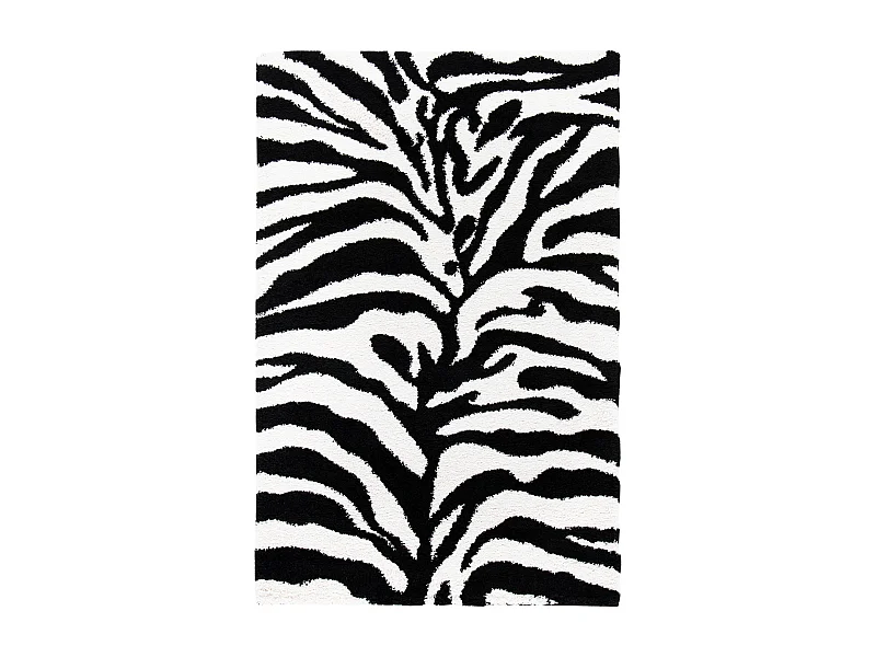 Tapis Neutre/Noir 99 X 160 cm - Nottington