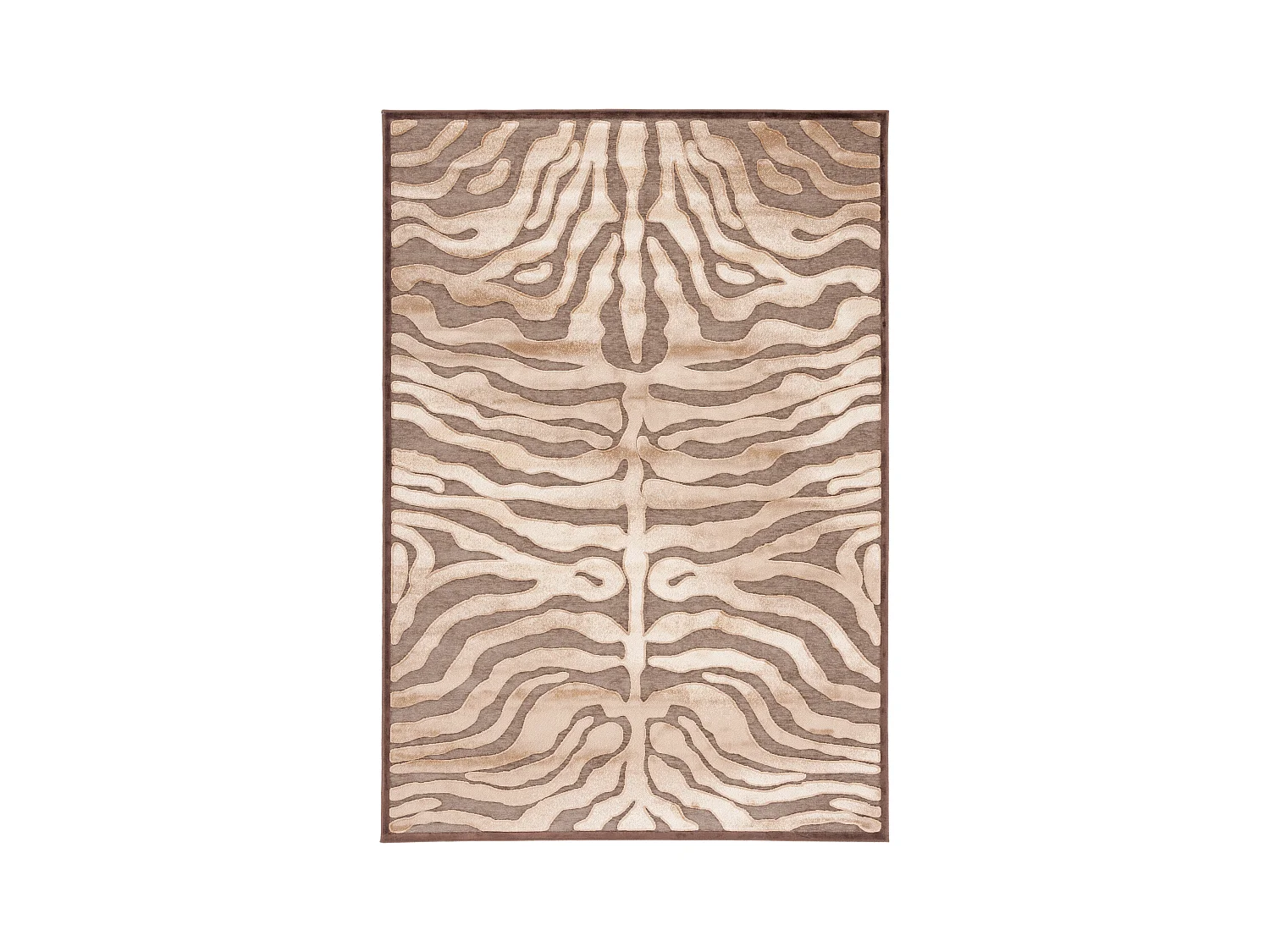 Tapis Neutre/Marron 160 X 229 cm - Fiona