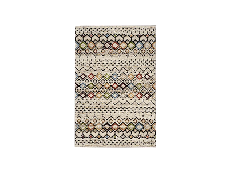 Tapis Neutre/Multicolore 122 X 183 cm - Cullen