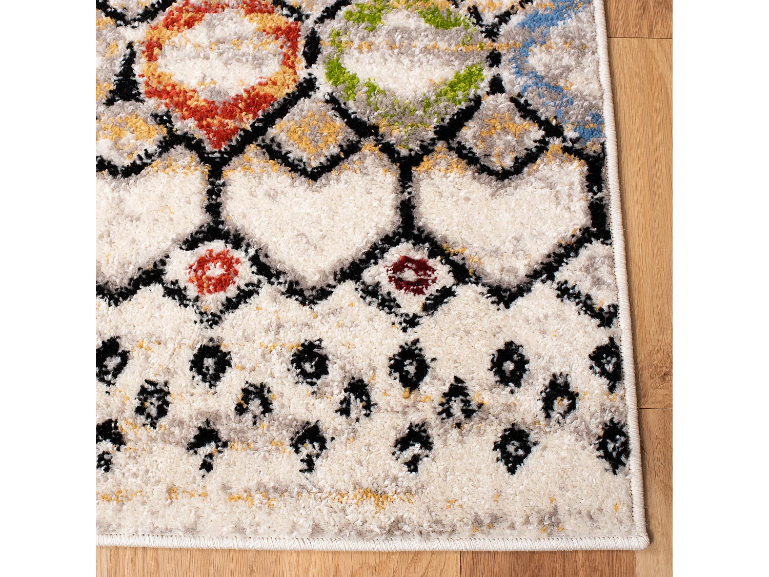 Tapis Neutre/Multicolore 122 X 183 cm - Cullen