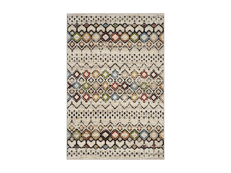 Tapis Neutre/Multicolore 122 X 183 cm - Cullen