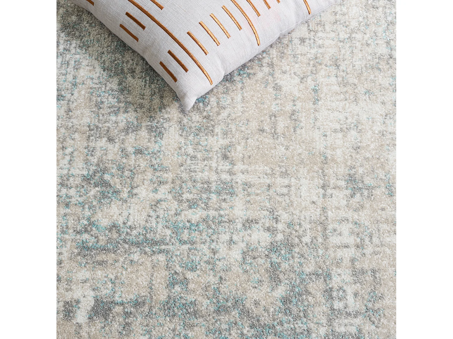 Tapis Beige/Gris Ardoise 155 X 229 cm - Brianna