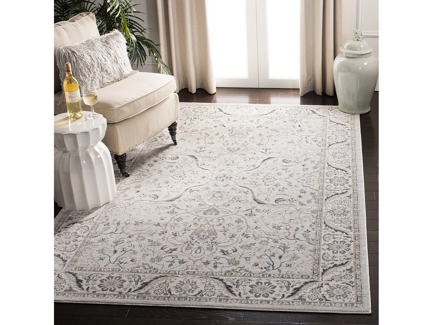Tapis Gris 160 X 229 cm - Isabel