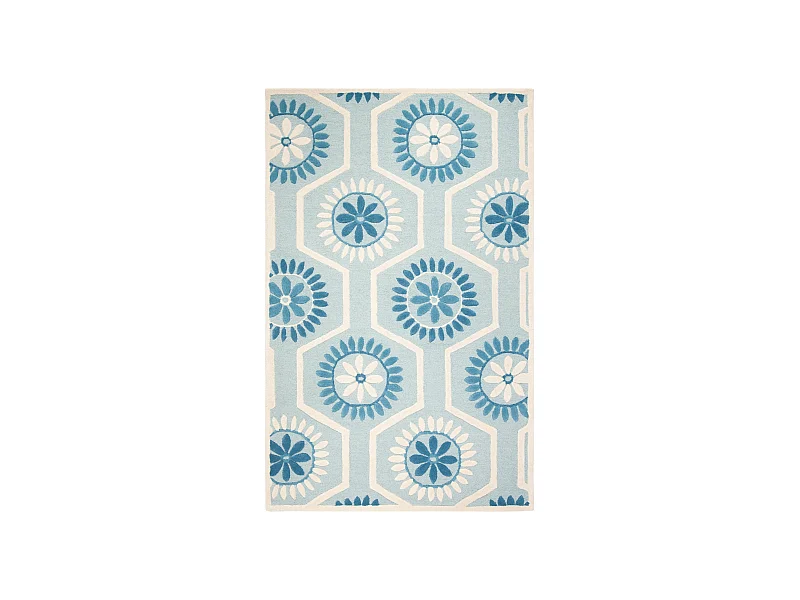 Tapis Bleu/Neutre 152 X 244 cm - Piper