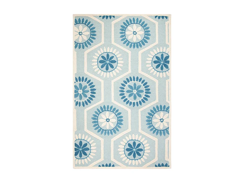 Tapis Bleu/Neutre 152 X 244 cm - Piper