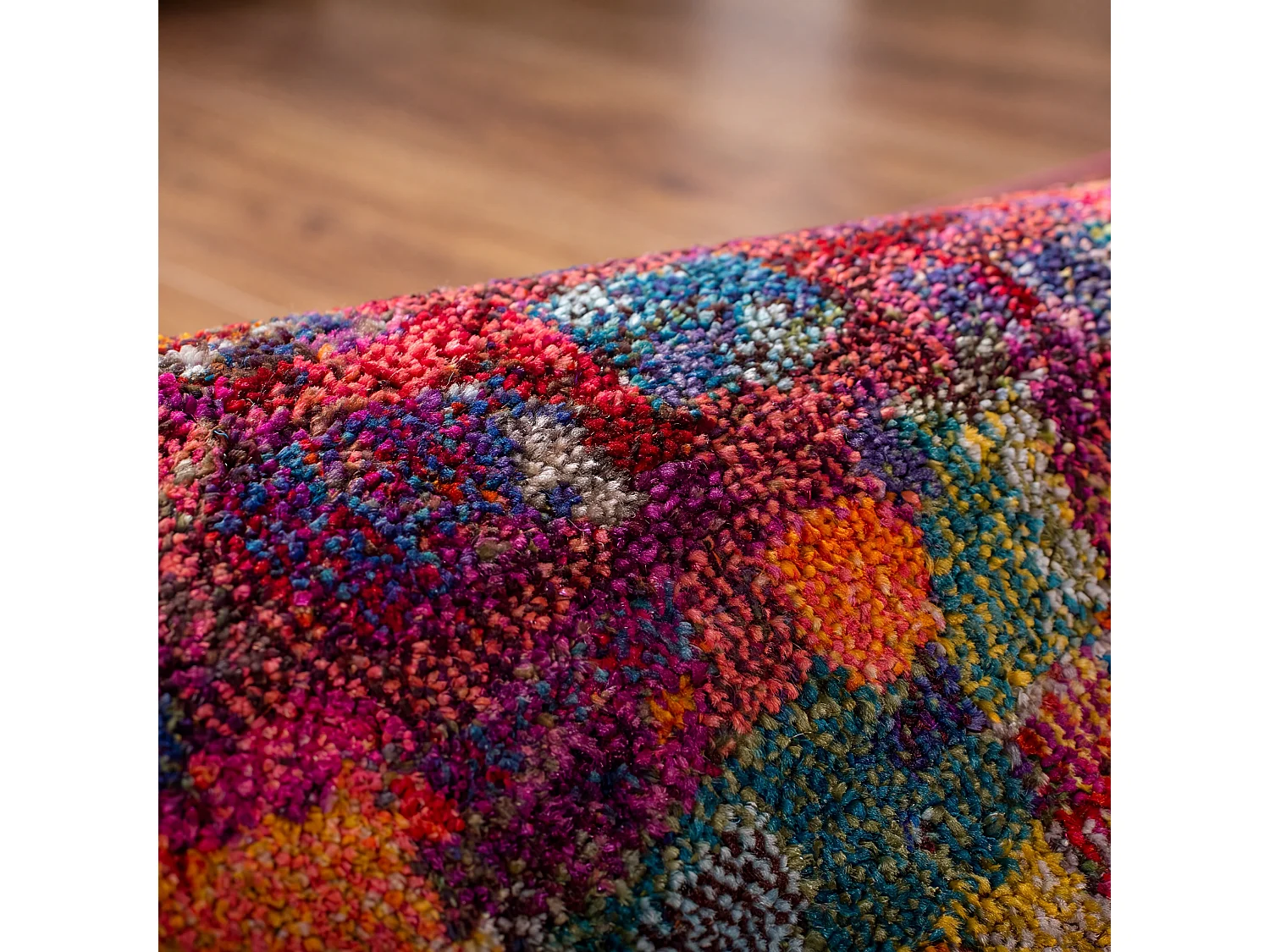 Tapis Rose/Neutre 91 X 152 cm - Paisley