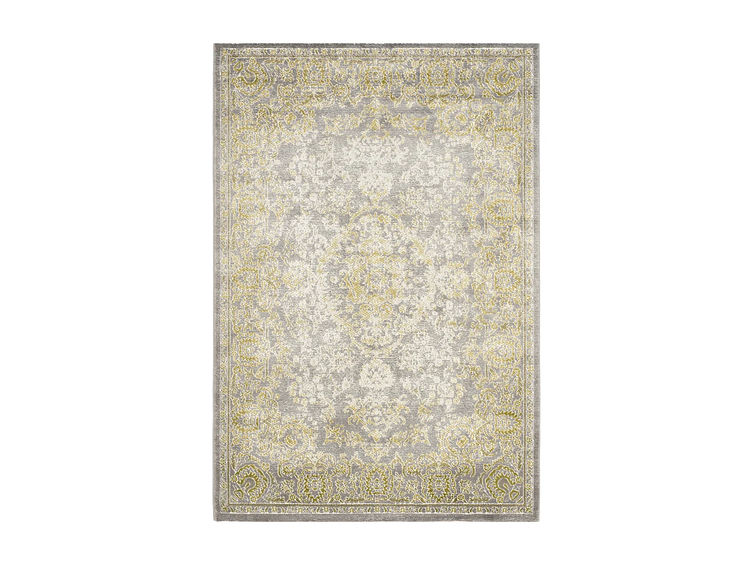 Tapis Gris/Vert 122 X 170 cm - Annabelle