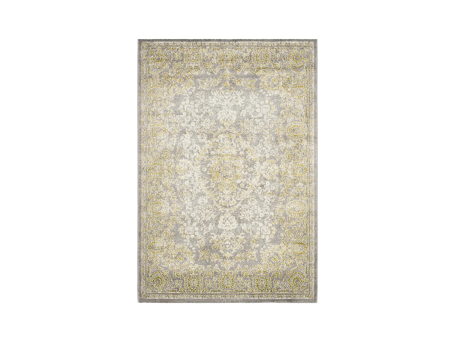 Tapis Gris/Vert 122 X 170 cm - Annabelle