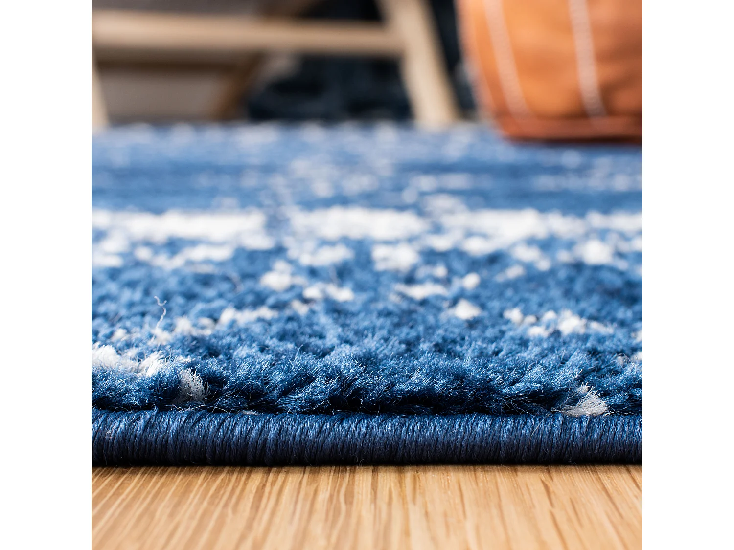 Tapis Bleu Marine/Neutre 160 X 229 cm - Harmony