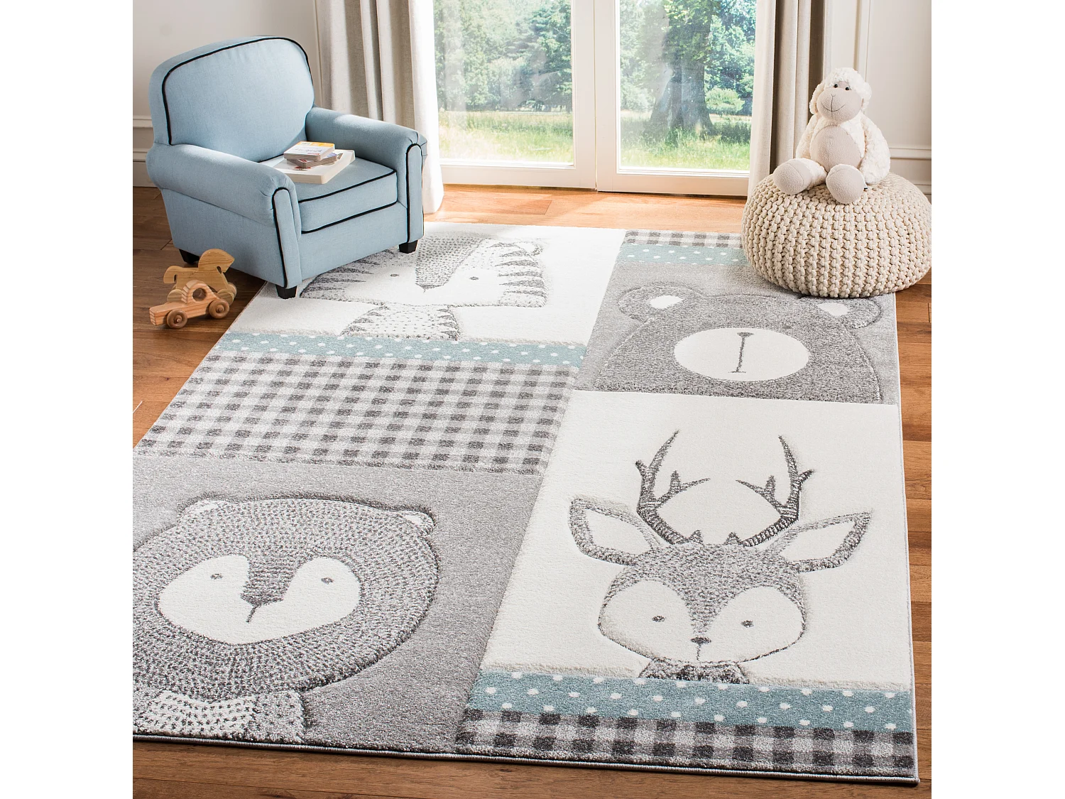 Tapis Gris/Neutre 160 X 229 cm - Autumn