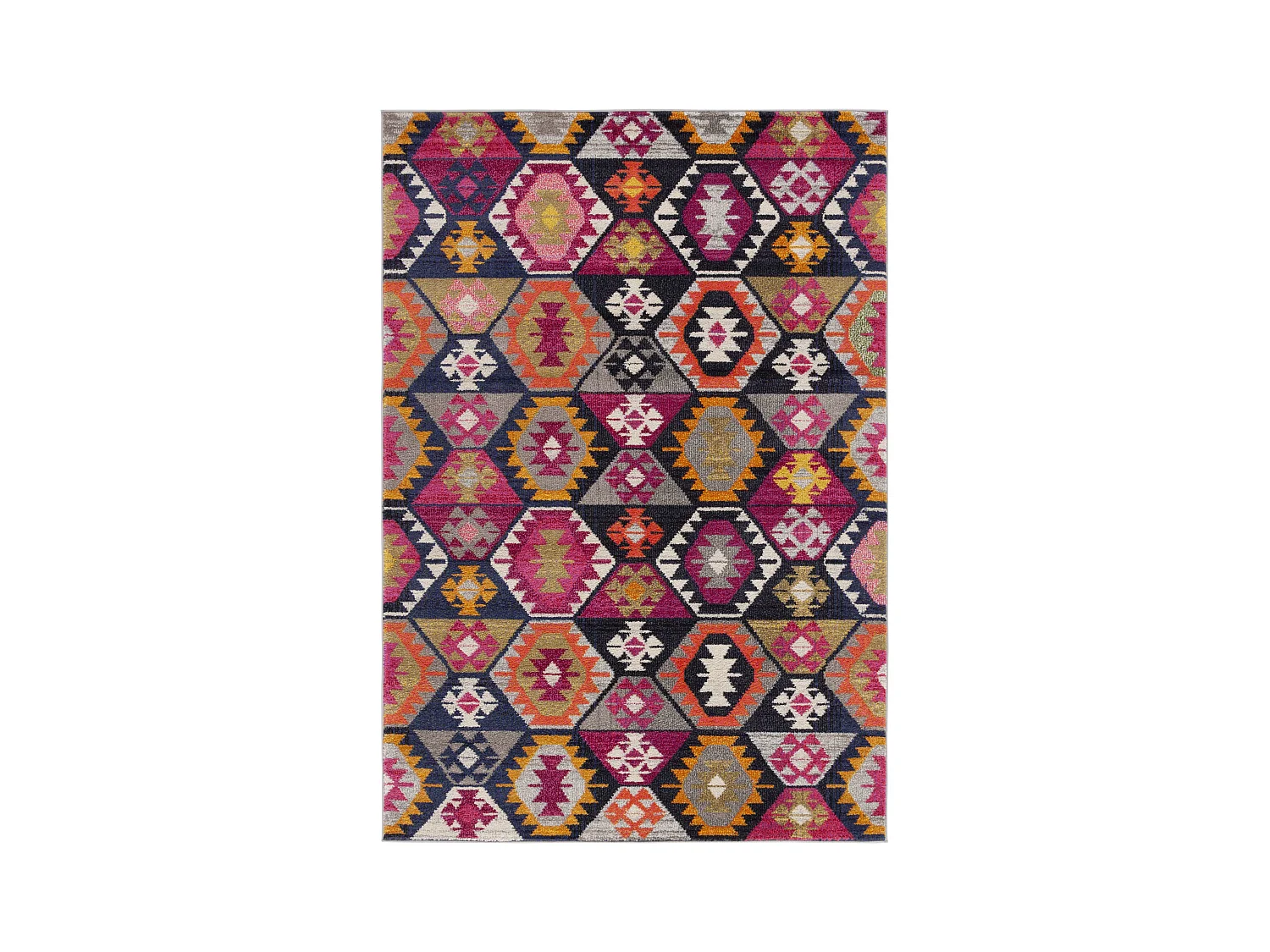 Tapis Multicolore 122 X 170 cm - Enzo