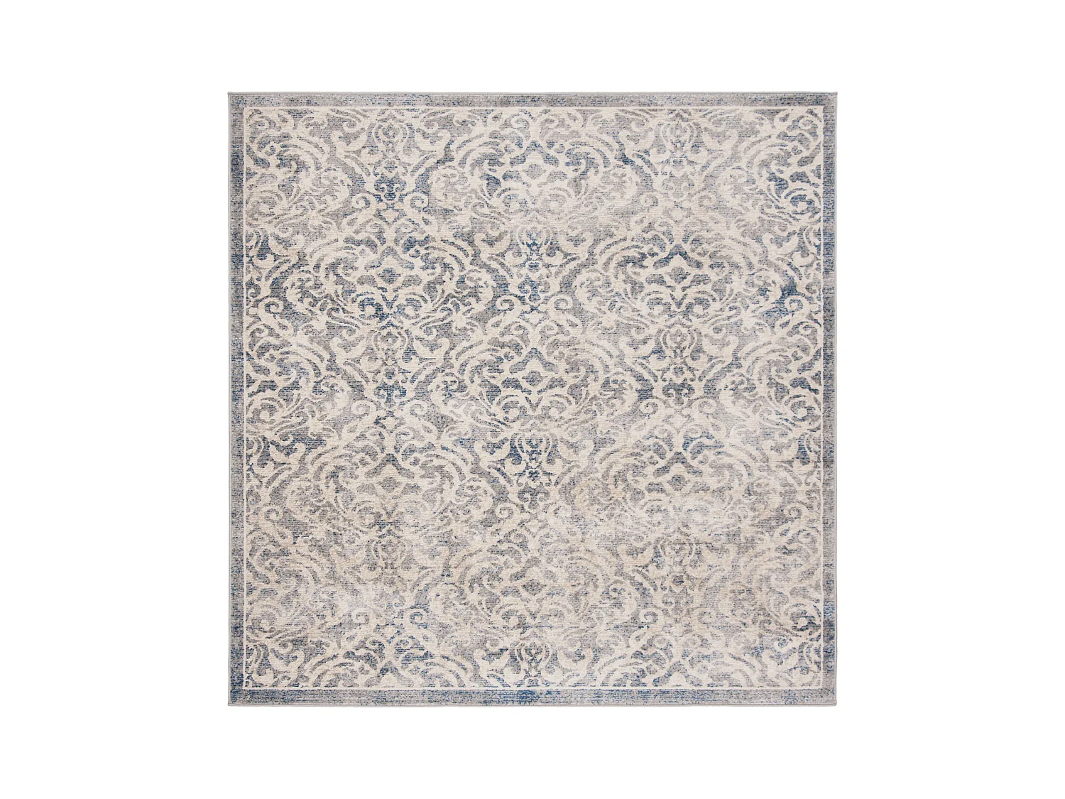 Tapis Light Grey & Blue 201 X 201 cm - Ophelia