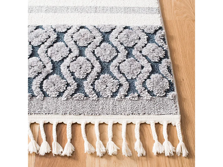 Tapis Neutre/Bleu 160 X 229 cm - Allison