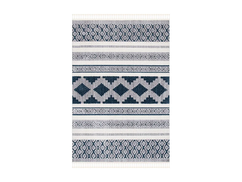 Tapis Neutre/Bleu 160 X 229 cm - Allison