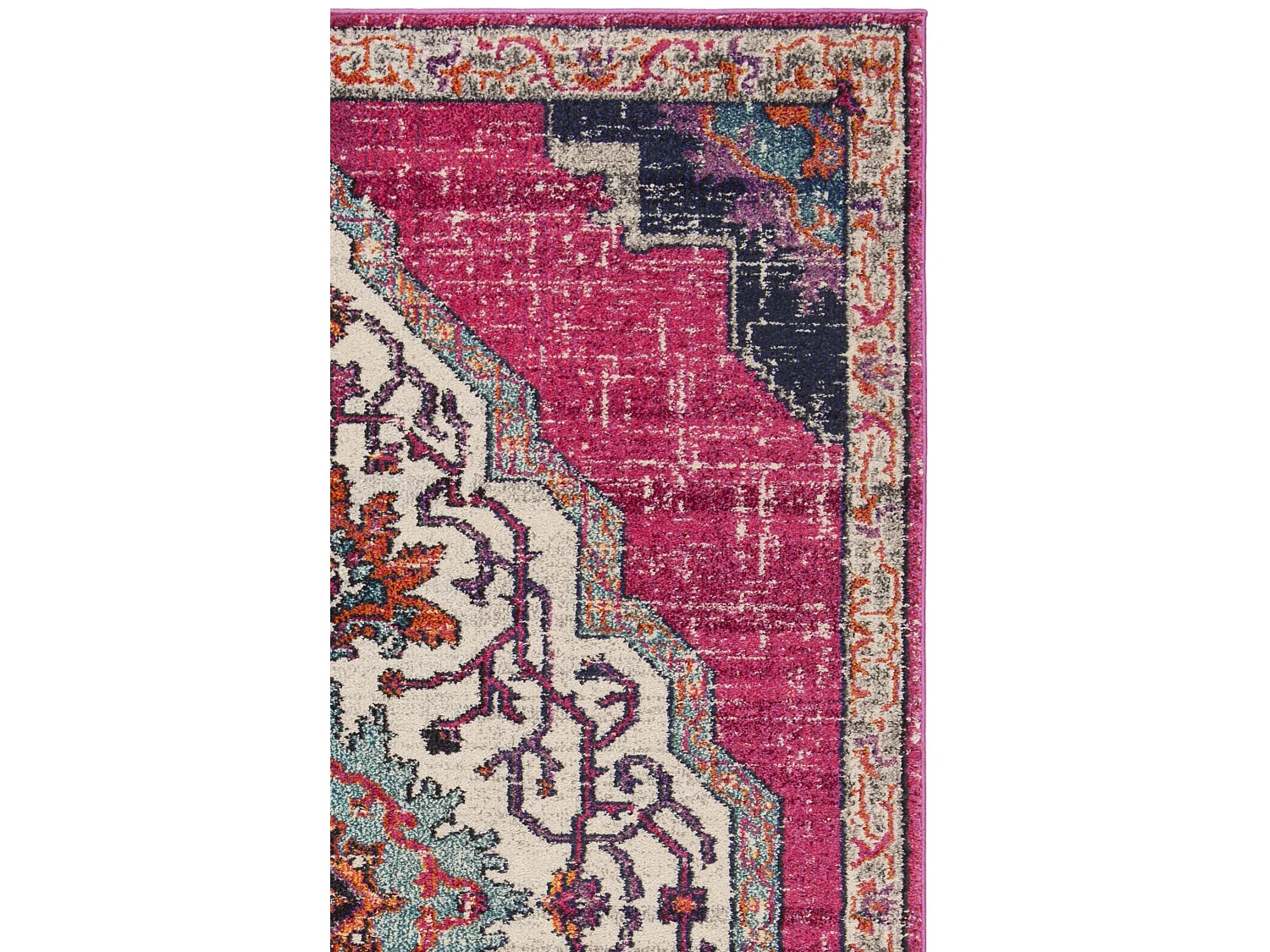 Tapis Rose/Multicolore 122 X 170 cm - Isabelle