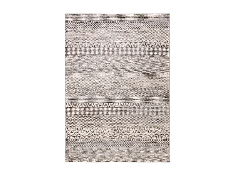 Tapis Neutre/Blanc 99 X 160 cm - Teagan