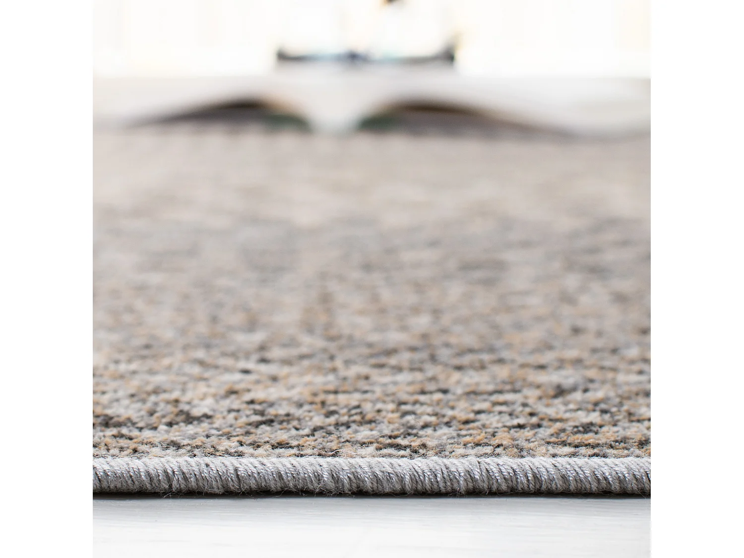Tapis Neutre/Blanc 99 X 160 cm - Teagan