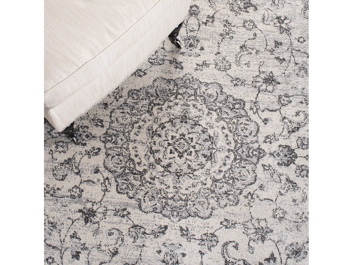 Tapis Neutre/Blanc 183 X 274 cm - Luciana