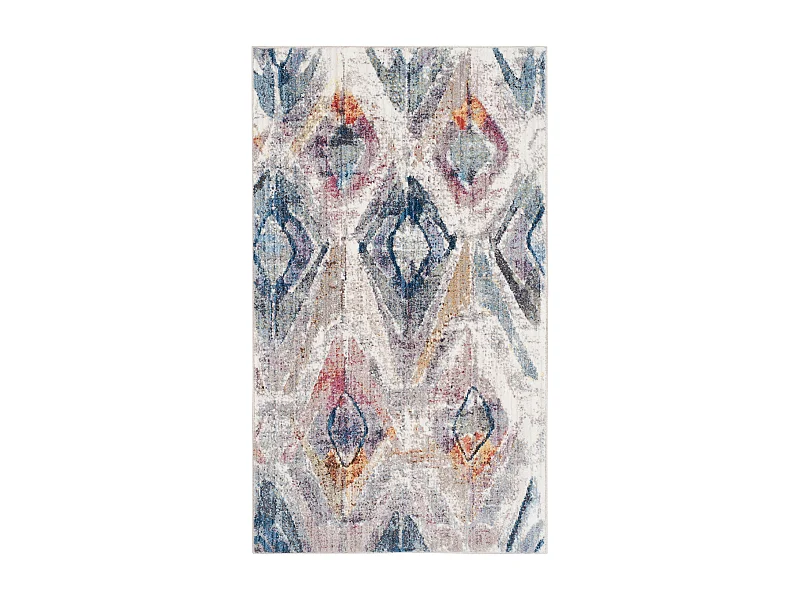 Tapis Violet/Gris 91 X 152 cm - Farrah