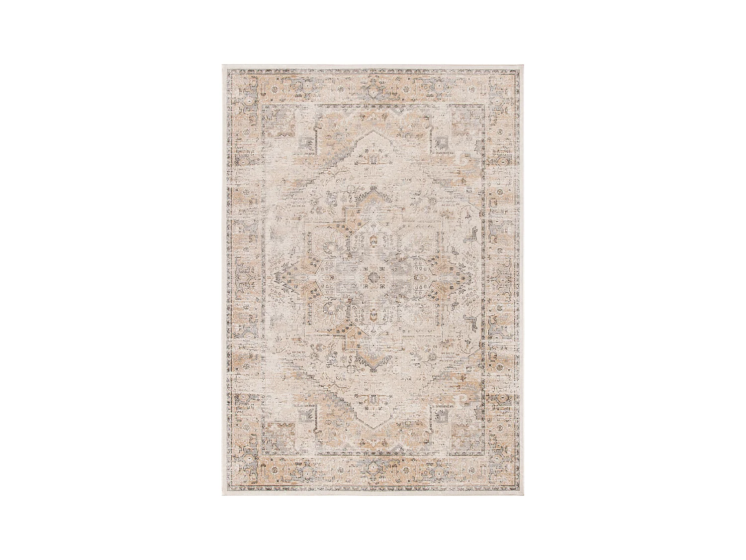 Tapis Neutre/Gris 99 X 160 cm - Dalary