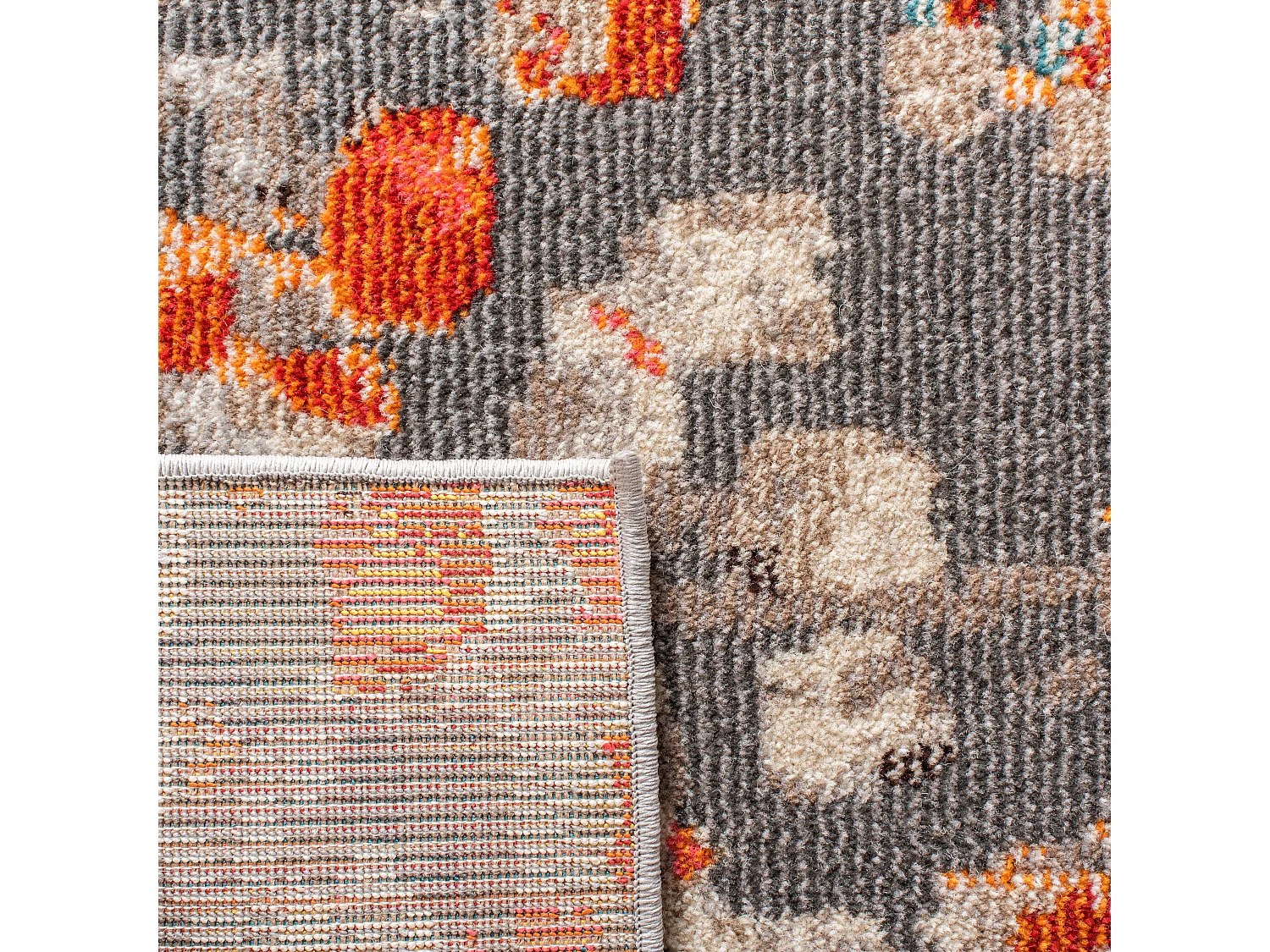 Tapis Gris 122 X 183 cm - Paisley