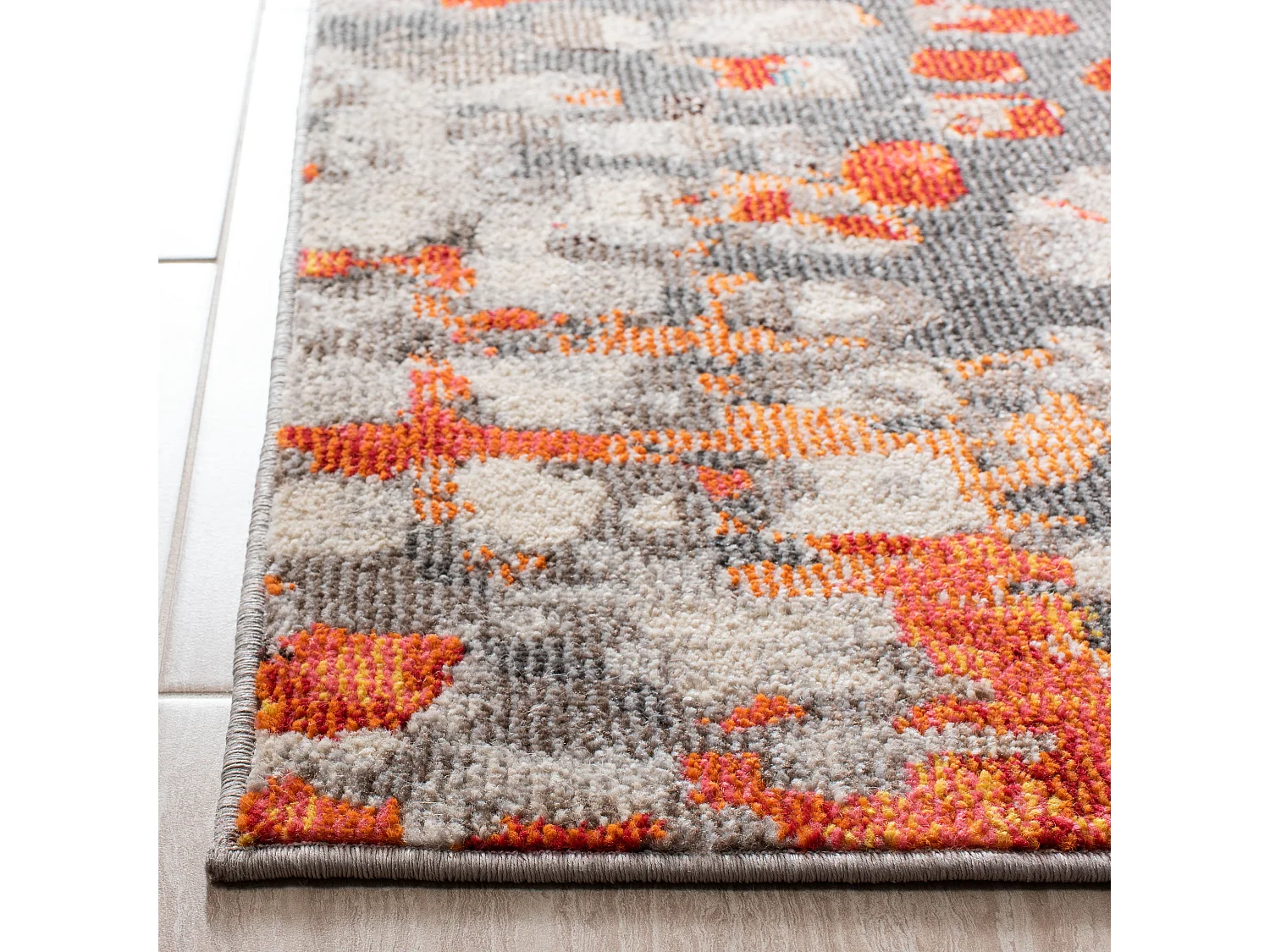 Tapis Gris 122 X 183 cm - Paisley