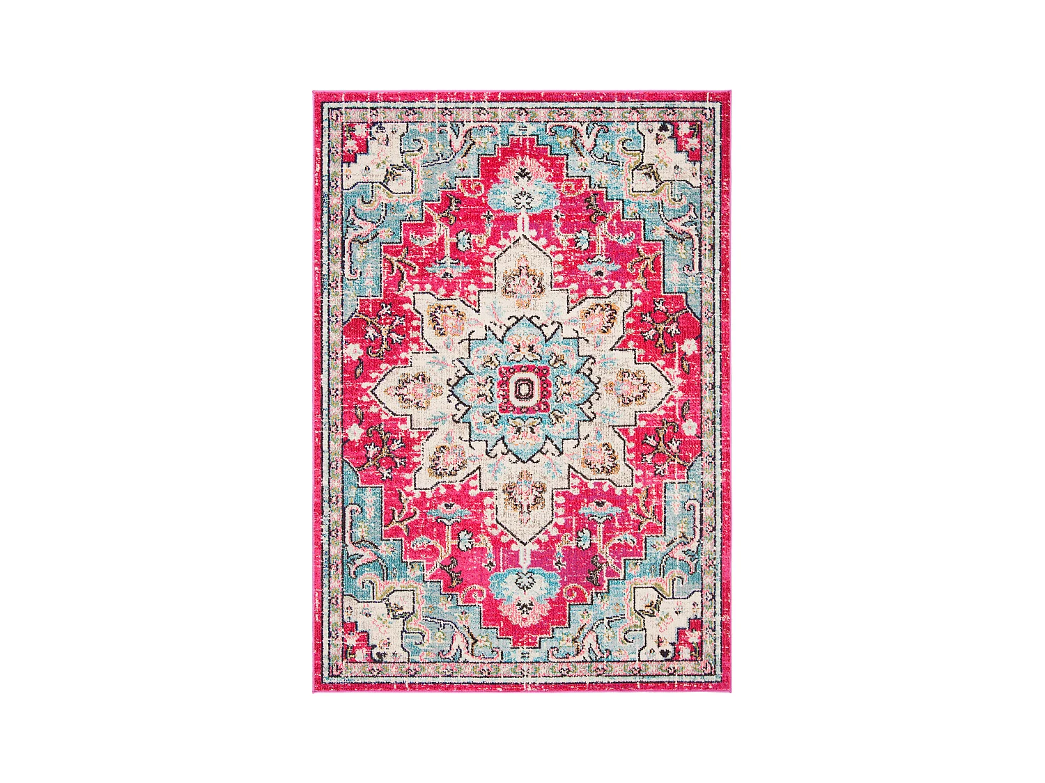 Tapis Rose/Bleu 160 X 229 cm - Malaya