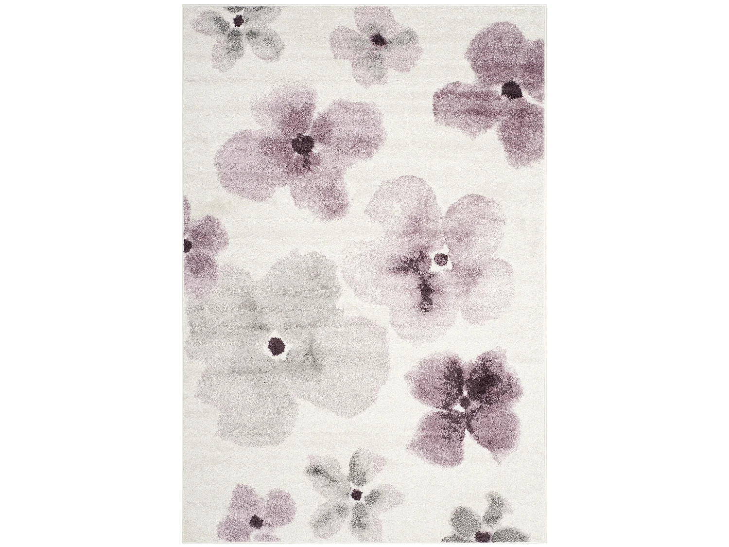 Tapis Blanc 155 X 229 cm - Ashlyn