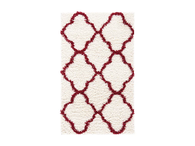 Tapis Neutre/Rouge 122 X 183 cm - Aldo