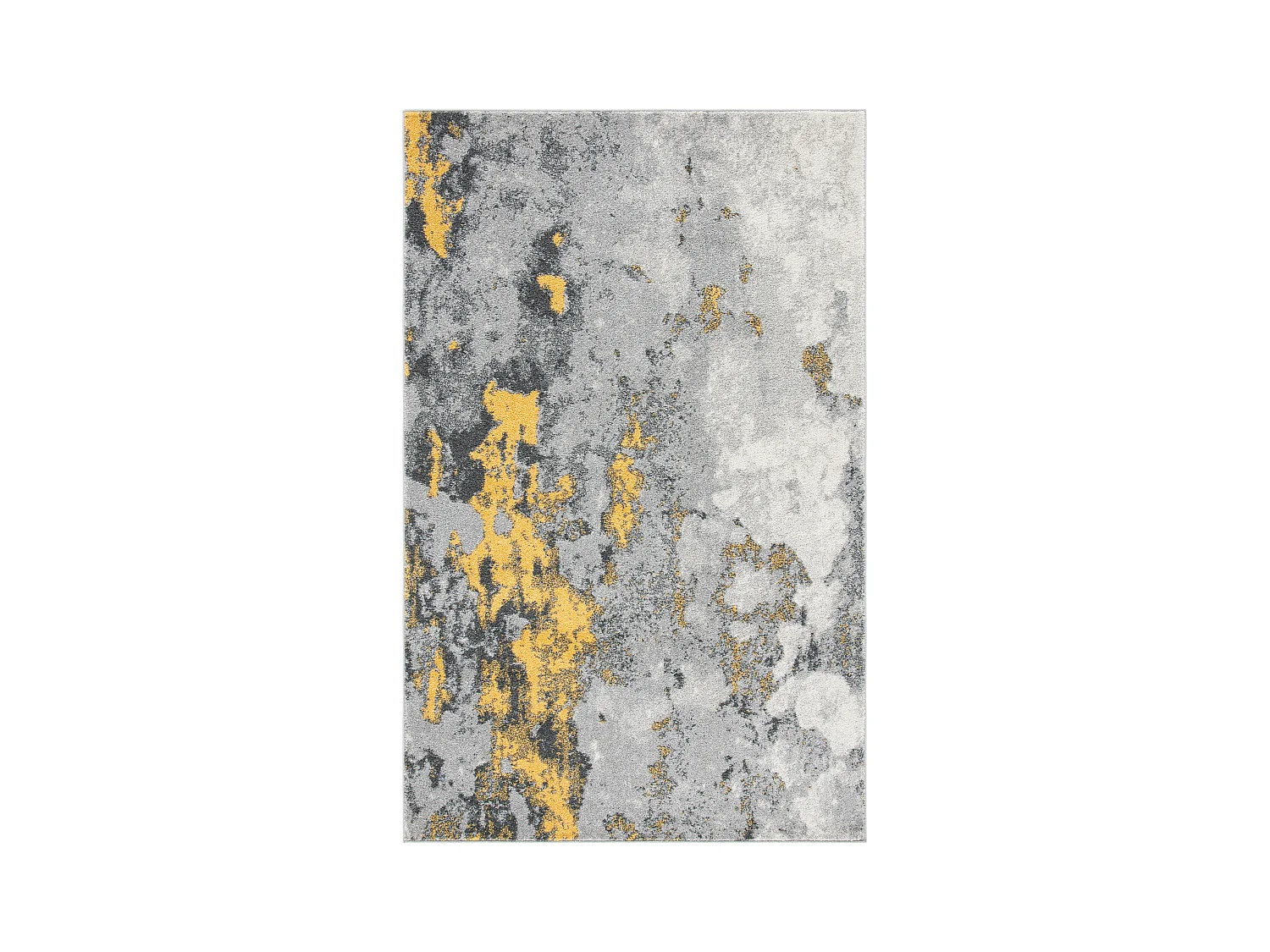 Tapis Gris/Jaune 155 X 229 cm - Evelyn
