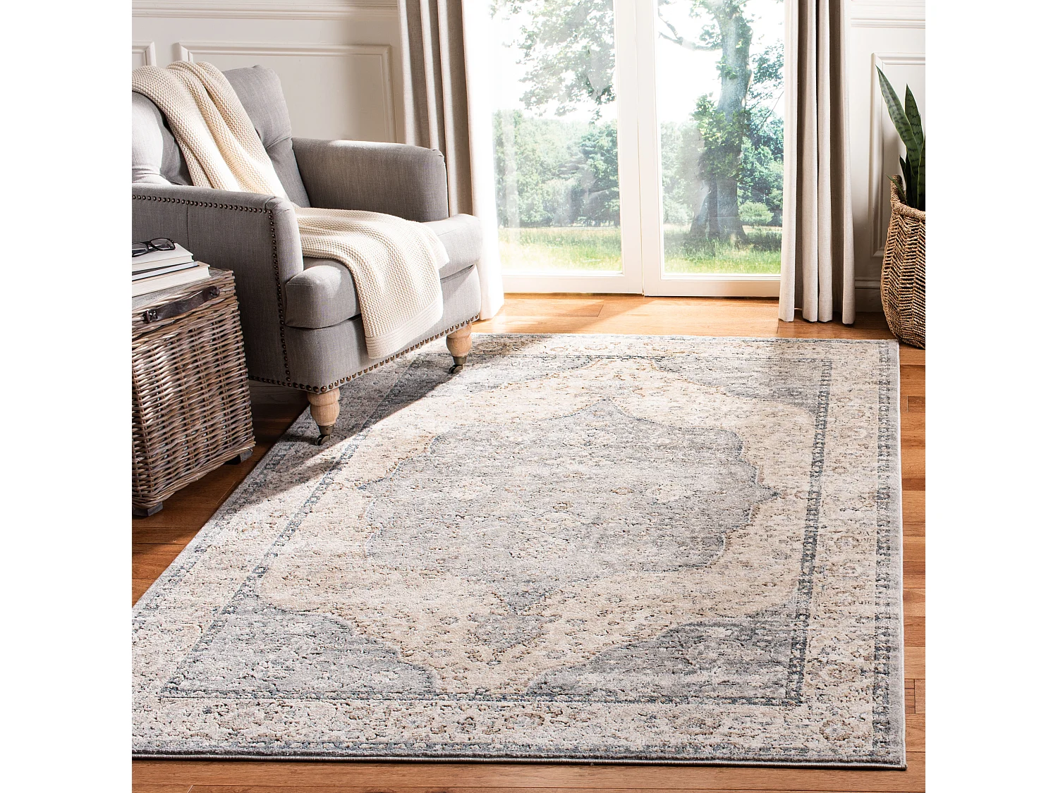 Tapis Neutre/Gris 155 X 229 cm - Marianna