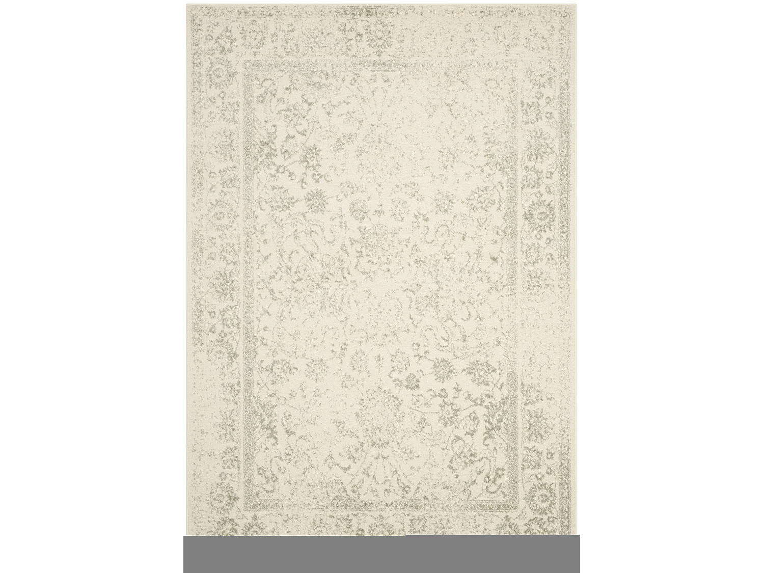 Tapis Neutre/Vert 122 X 183 cm - Lucinda