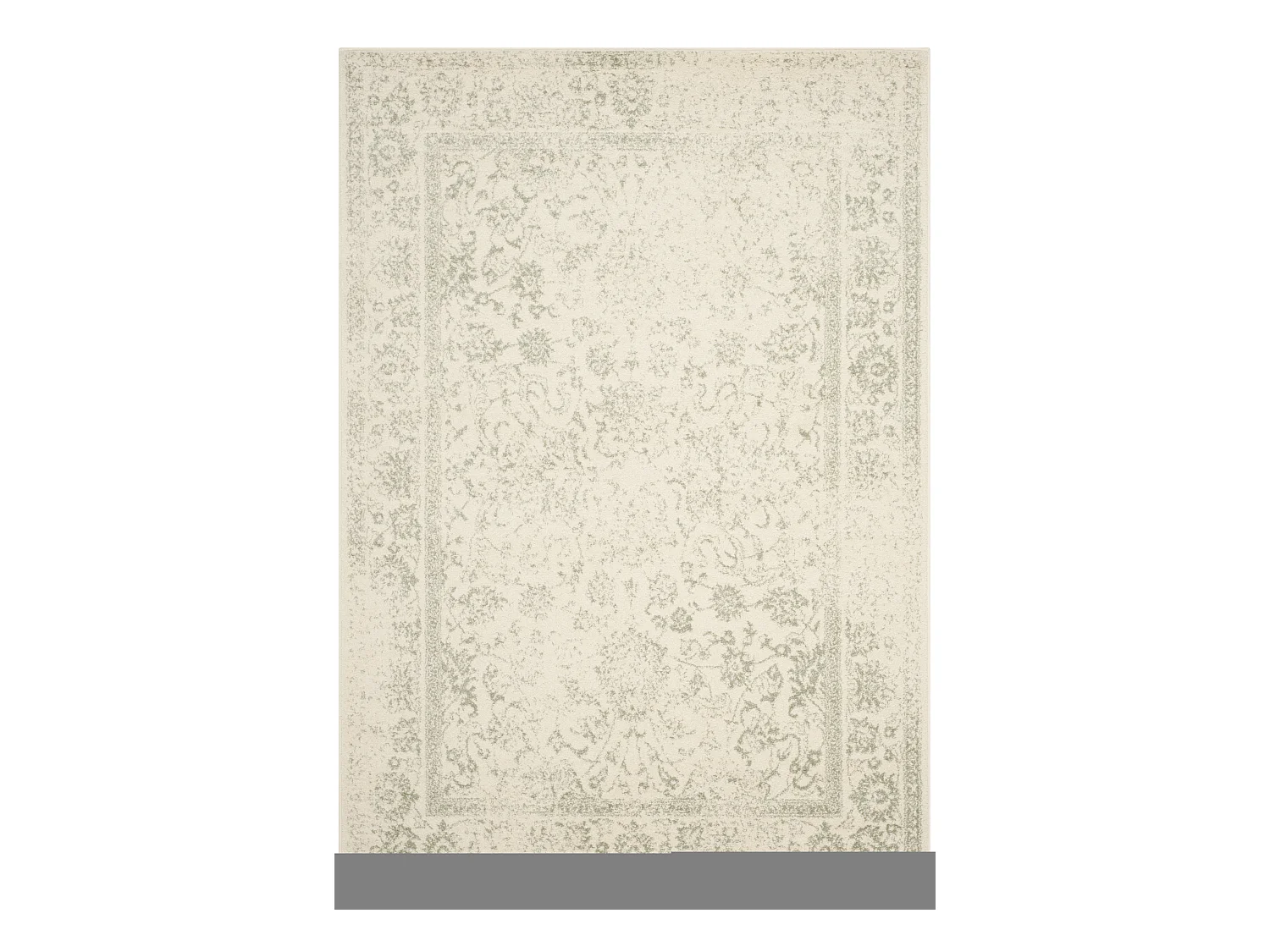 Tapis Neutre/Vert 122 X 183 cm - Lucinda
