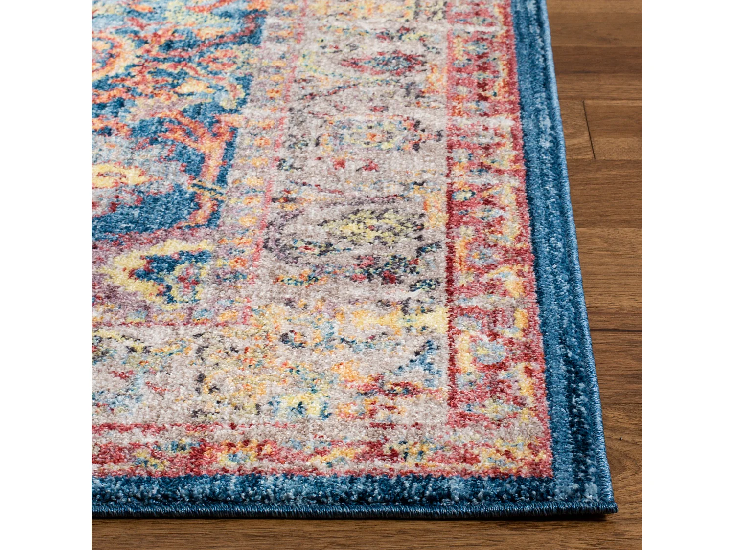 Tapis Bleu/Gris 69 X 244 cm - Hali