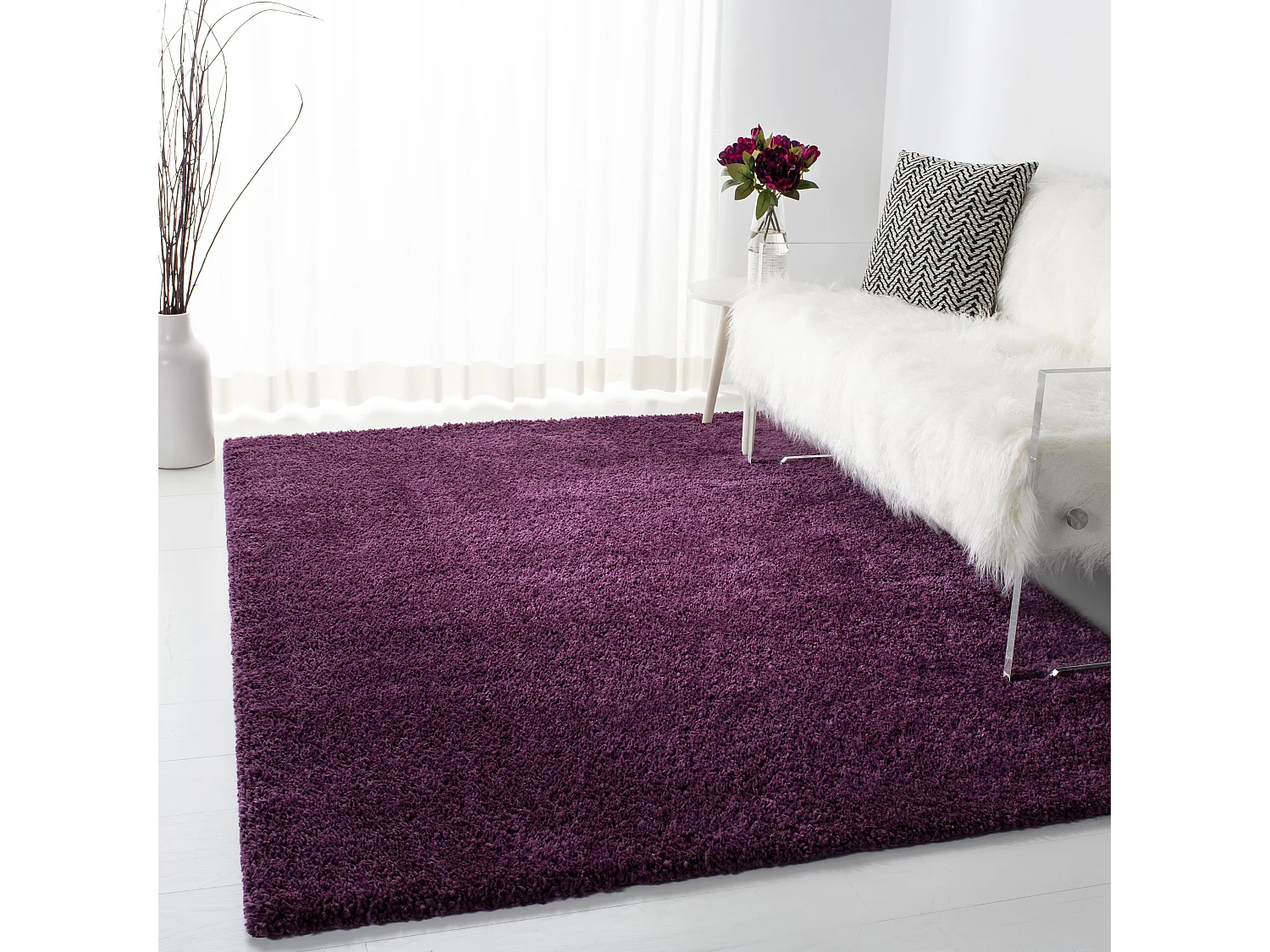 Tapis Violet 160 X 229 cm - Lola