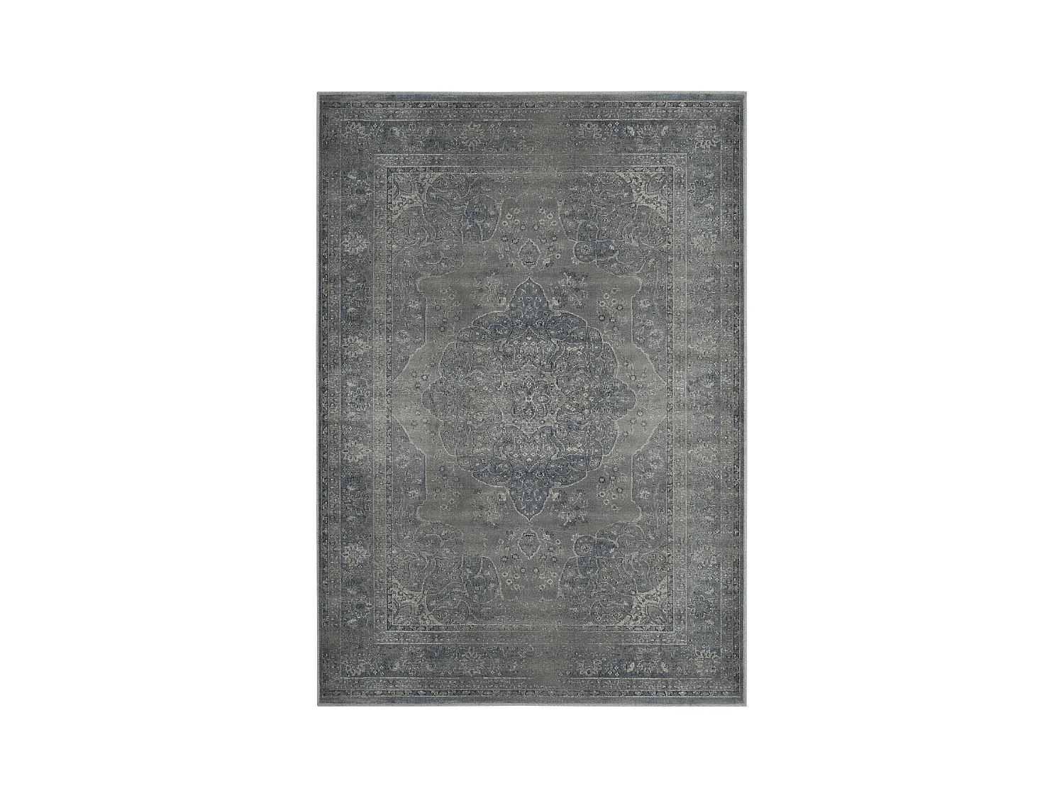 Tapis Bleu/Gris 122 X 170 cm - Chloe