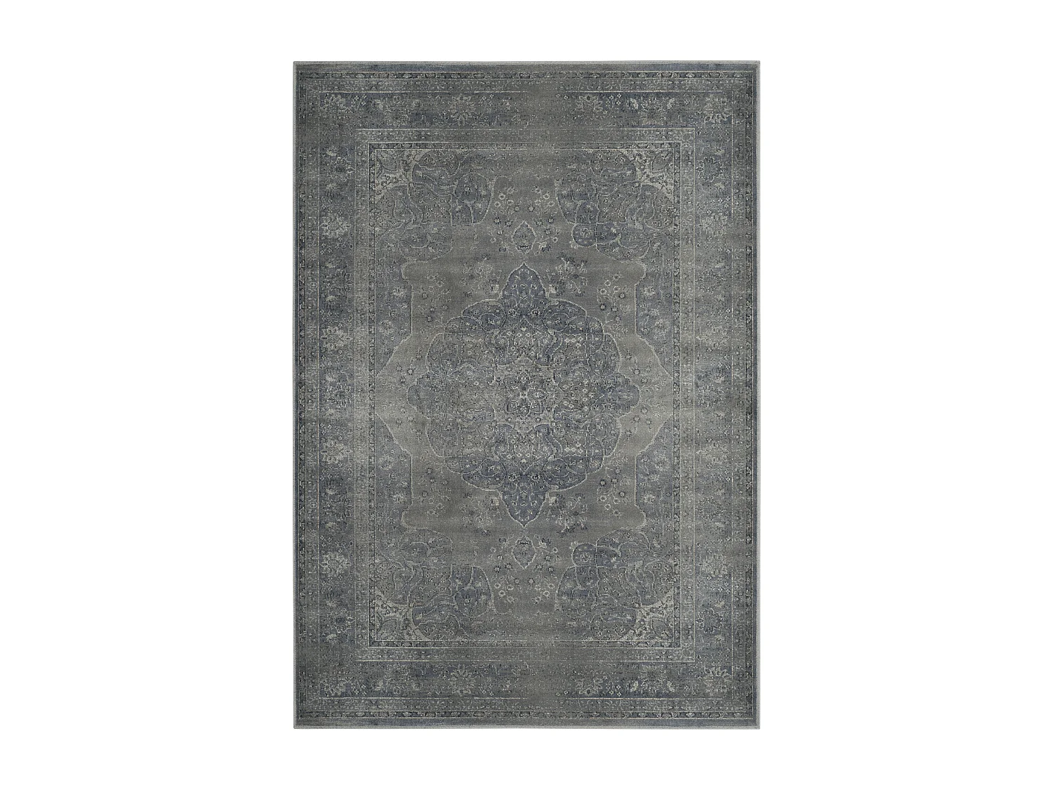 Tapis Bleu/Gris 122 X 170 cm - Chloe
